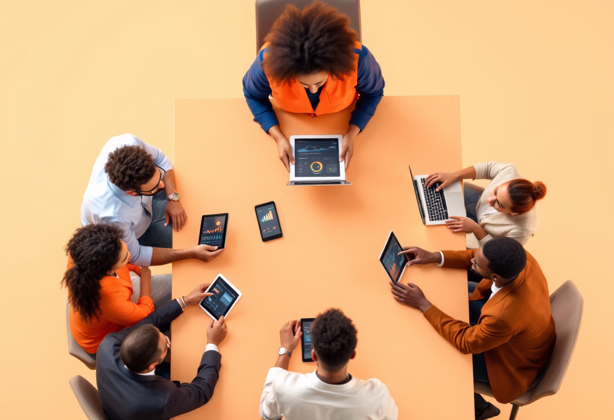 image of business strategy session