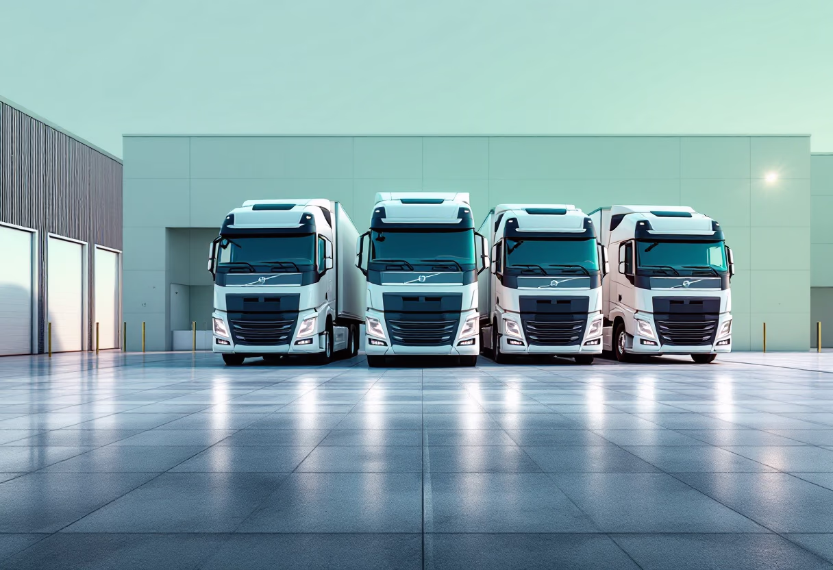 image of truck depot
